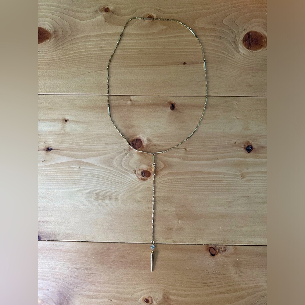 Stella & Dot Statement Gold Necklace 🍁🤎